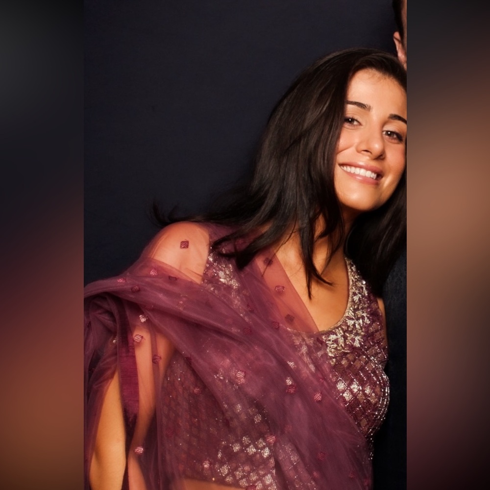 Purple Lehenga Choli